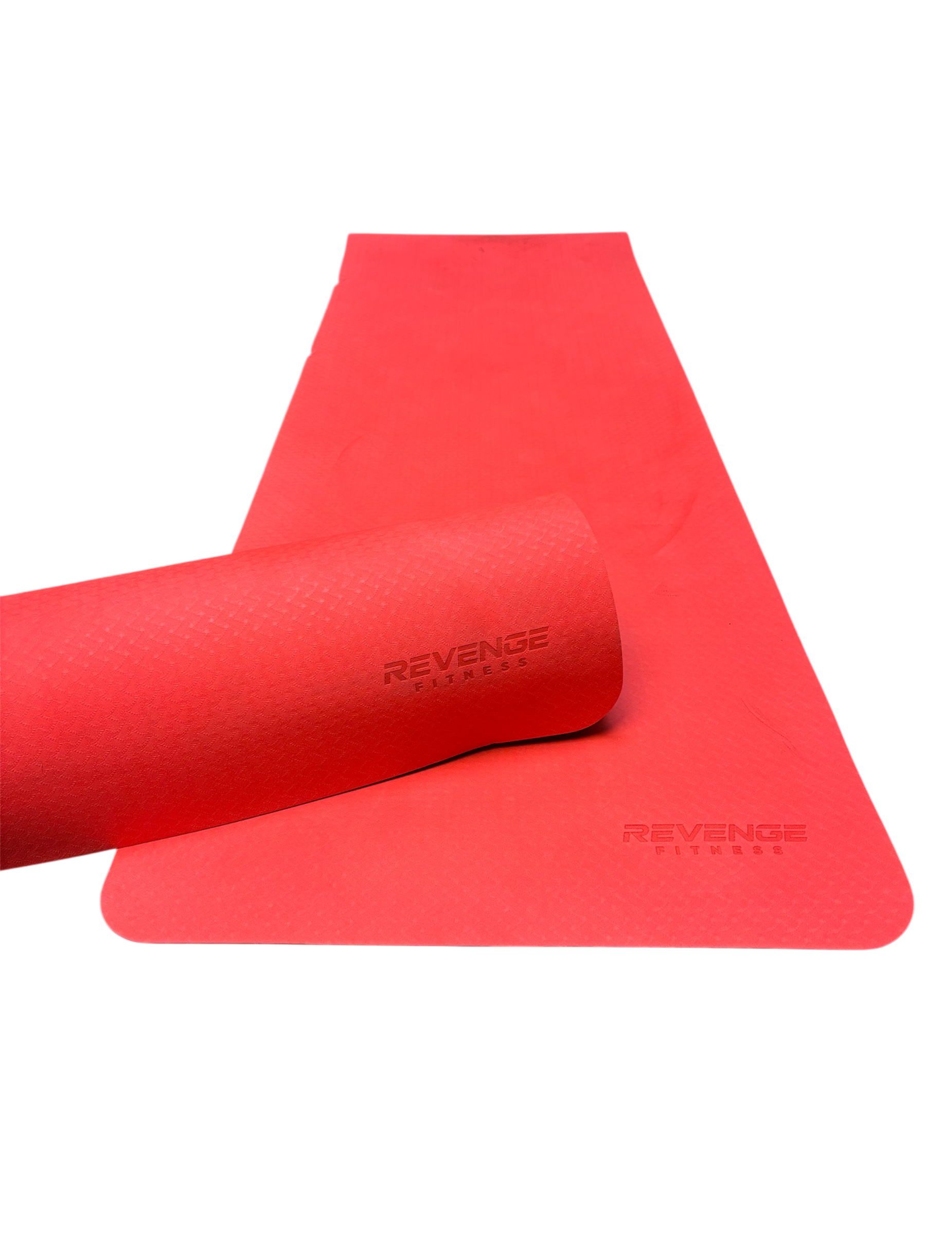 REV Premium Yoga Mat 6mm (red/black)