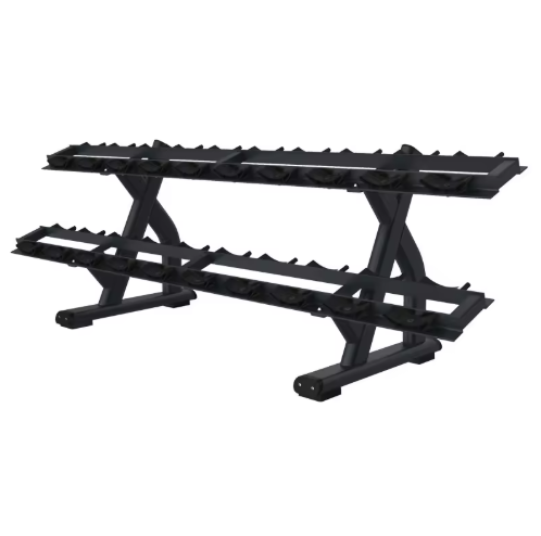 REV 2 Tier Dumbbell Rack with Saddles