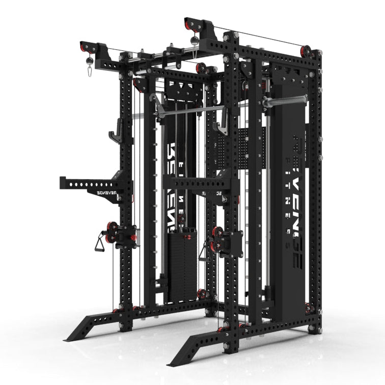 REV Pro Elite Series | Selectorized Rack With Smith