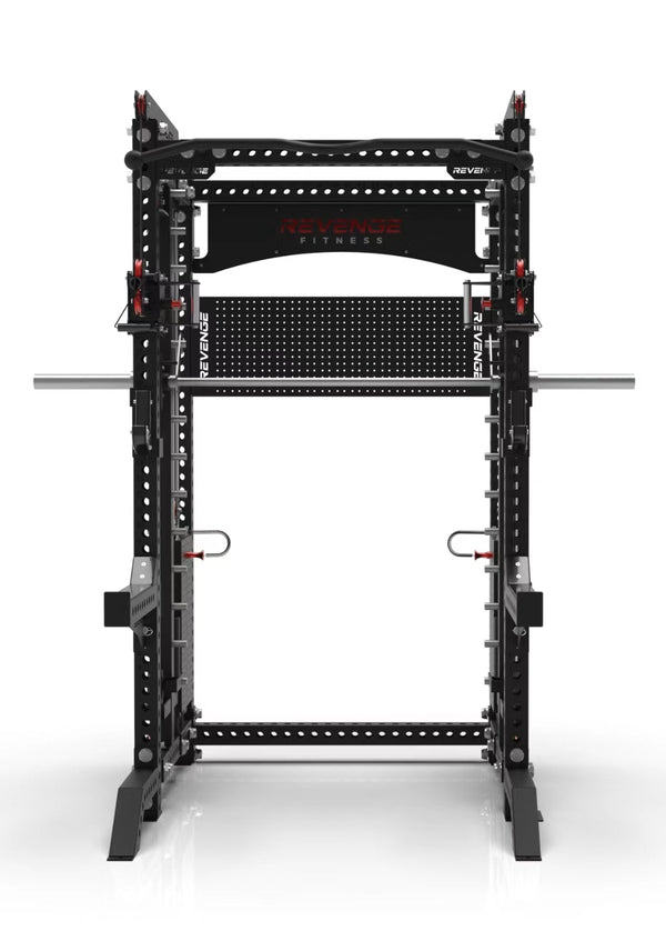 REV Pro Elite Series | Selectorized Rack With Smith - Revenge Fitness