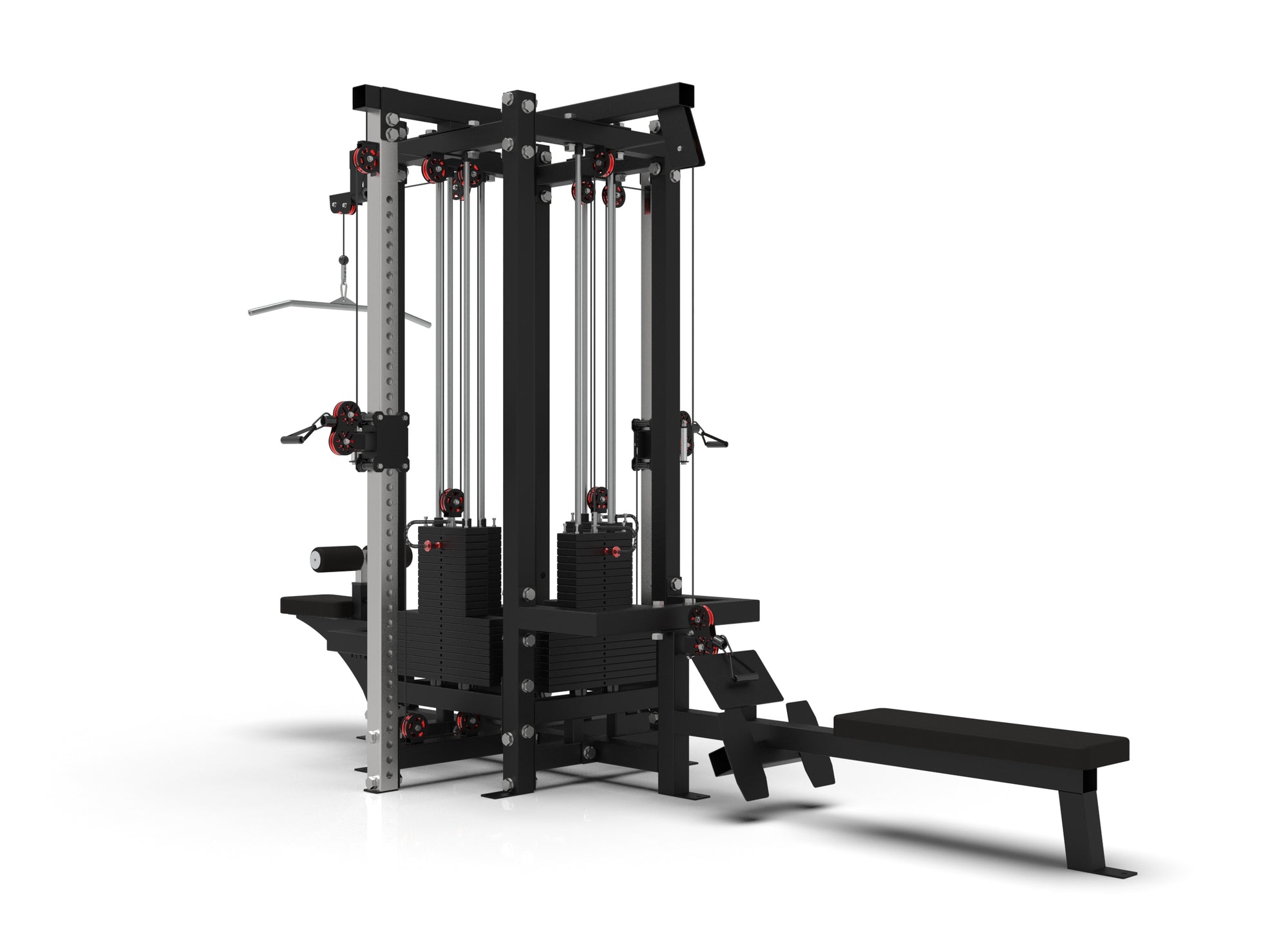 REV Pro Elite Series | 4-Stack Multi Station - Revenge Fitness