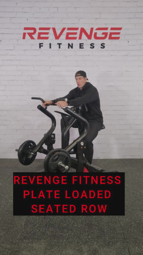 REV Plate Loaded Predilection Series | Seated Row - Revenge Fitness